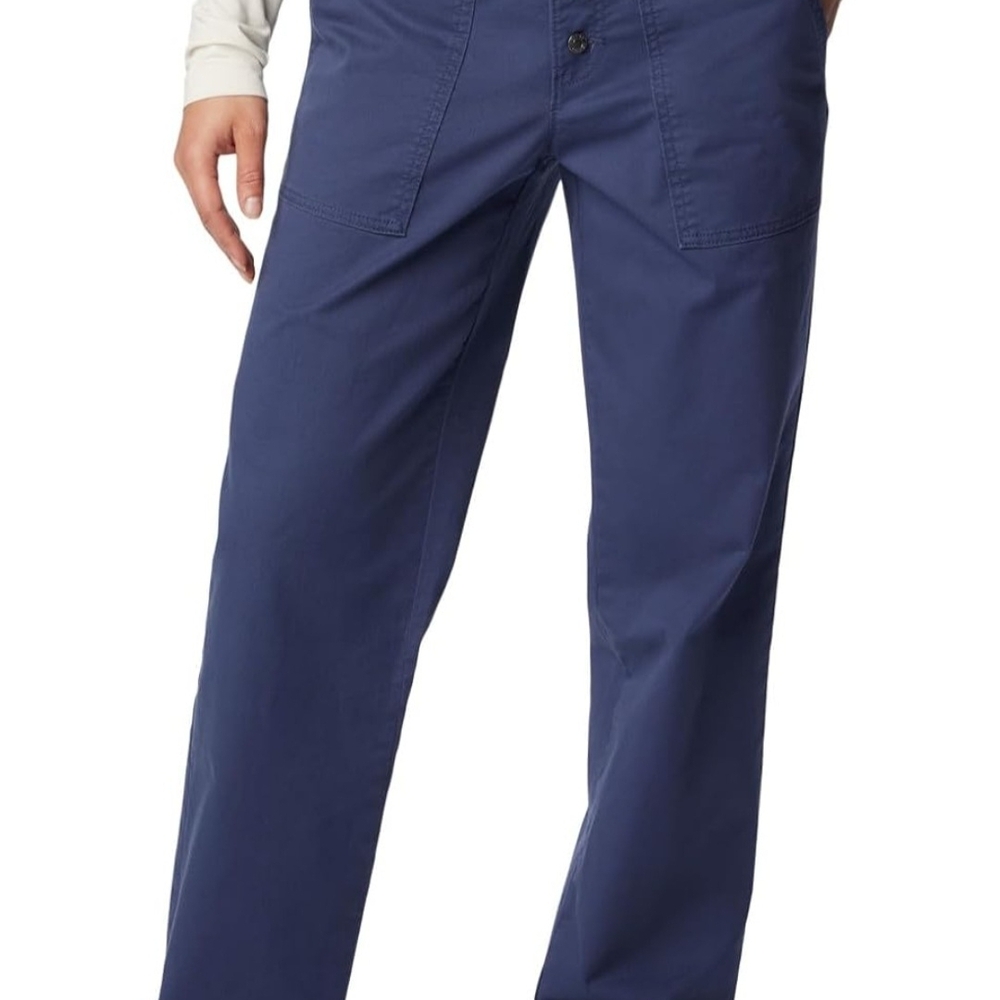 Columbia Women's Navy Blue Straight-Leg Jeans